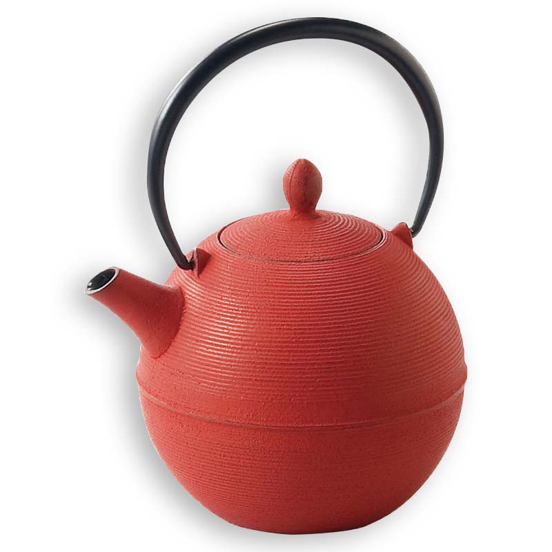 日の丸 鉄急須 茜|鉄製 ティーポット