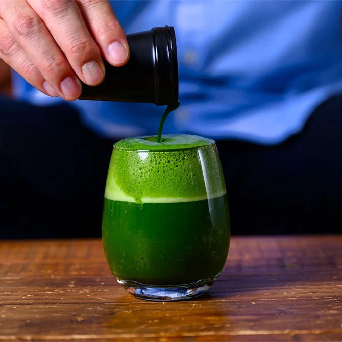抹茶シェーカー 加賀山中塗 藍白 日本製｜MATCHA SHAKER