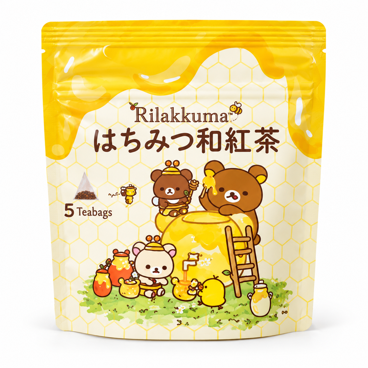 リラックマ はちみつ和紅茶｜ティーバッグ5個入り