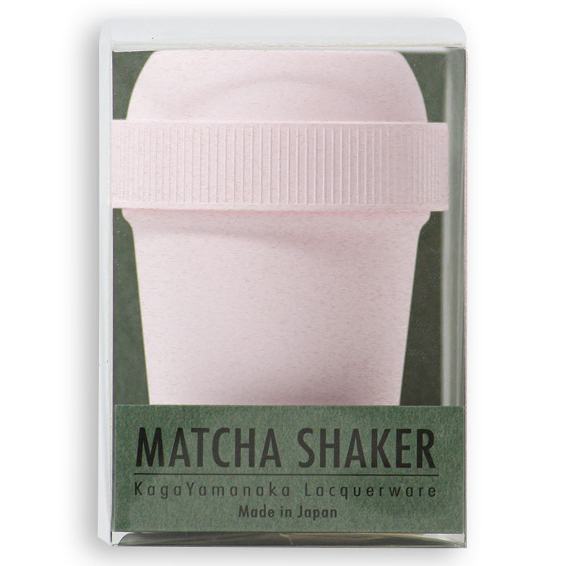 抹茶シェーカー 加賀山中塗 桜色 日本製｜MATCHA SHAKER