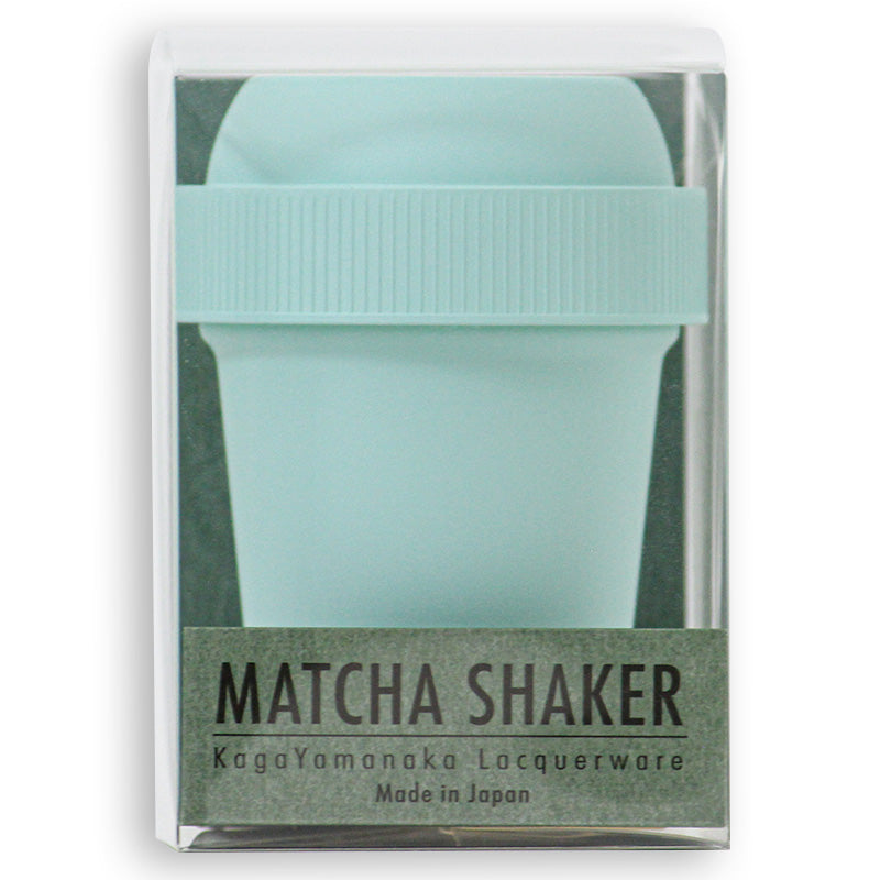 抹茶シェーカー 加賀山中塗 藍白 日本製｜MATCHA SHAKER