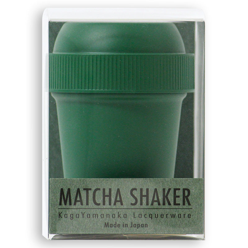 抹茶攪拌杯 加賀山中塗 深草色 日本製｜MATCHA SHAKER