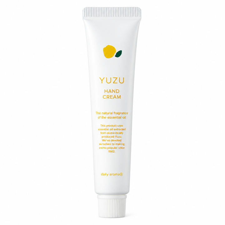 Daily Aroma YUZU Hand Cream | Fresh Japanese Yuzu Essential Oil Scent